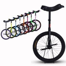 외발 자전거 어린이 성인 코어 근력 밸런스 균형 운동 다양한 사이즈 색상, 24인치 레드