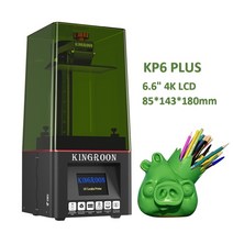3D프린트 쓰리디펜 프린터 kingroon 3d kp6 plus sla uv 수지 고속, kp6 플러스 kp3s 추가