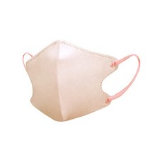 일본 3D 마스크 여성용 50장 개별 포장, 벚꽃 핑크, 50개