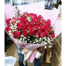 안산 플라워마트 30송이 장미 꽃다발 사2동 꽃집