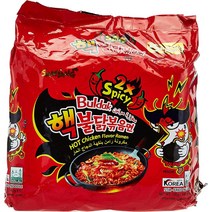 만들기 야끼소바 면 야키소바 재료 한국에서 엄청 매운 봉지면【햇불닭볶음면 5끼분】, 상품선택