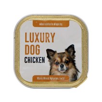 간식 닭고기 파우치 100g 몰티즈 골든리트리버 스피츠 푸들 반려견 래브라도리트리버 닥스훈트 불도그 시츄