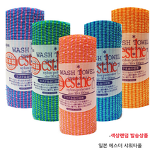 일본 에스더 샤워 타올, 랜덤발송, 1개입, 3개