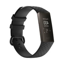 UR1BK CH3 핏빗차지3 우레탄밴드 블랙 시계호환줄 fitbit 스트랩