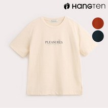 행텐 여성 로고 그래픽 티셔츠-AE8L313160111