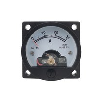 디지털 전류계 전압계 1PC SO-45-A DC 전류계 50A 100A/75mV 아날로그 미터 패널 게이지 션트 47*47MM 라운, [12] 300A meter and Shunt