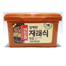 [더착한푸드]재래식된장(해찬들 1K) 식자재마트 대용량 업소용 콩재래된장 믹스된장 해찬들된장