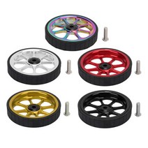 자전거보조바퀴MEIJUN 접이식 자전거 Brompton 3 용 Easy Wheel 60mm 82mm Widened Bearing 초경량 밀폐형