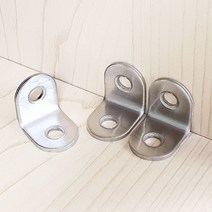 90도 ㄱ자꺽쇠 코너철 스테인리스 2cm 기억자 연결용, 1개