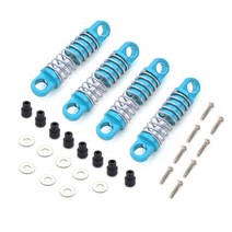 금속 충격 흡수기 스티어링 컵 CVD 스윙 암 업그레이드 슈트 Wltoys P929 K979 1/28 RC Car Sare Parts, 10 Blue shock absorber