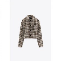 ZARA 자라 스타일 패치 포켓 스트럭처 오버셔츠 가을 겨울 셔츠 코트