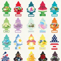 [20종모음]리틀트리 LITTLE TREE 차량용 방향제 걸이형 자동차 실내 냄새제거, 워터멜론