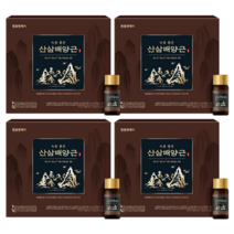 천호엔케어 녹용 품은 산삼배양근 10병세트 x 4개 벌떡 일어나는 최고급 보양제