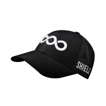 쉴드 시그니처 스포츠 헬스 골프 여름 메쉬 모자, 02_블랙