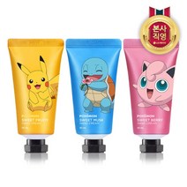 벨먼 포켓몬 핸드크림 50ml (3종 중 택1), 피카츄