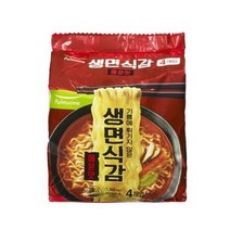풀무원 생면식감 매운맛 97.4g x 4 x 8 라면사리 레시피 전문 라멘, 상세페이지 참조