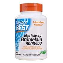 닥터스 베스트 고함량 브로멜라인 3000 GDU 500mg 90정, 1개