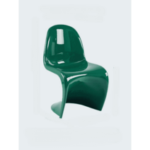 비트라 팬톤 고스트 체어 카페 인테리어 S의자, 유광 그린