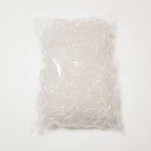 얌뚱이 대용량 칼라고무밴드 머리끈 고무줄 검정 칼라 선물 어린이집 유치원