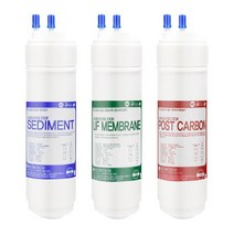 [필터테크] 대림케어 CIW-1003W 전체세트 정수기필터호환 고급형 9인치 단방향 (U, 상세 설명 참조