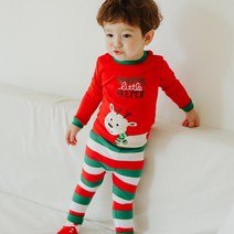 아동 내복 배넷베이비 크리스마스실내복 리틀루돌프