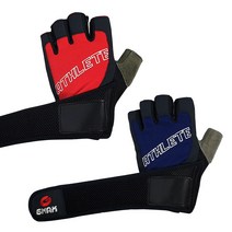 지맥스 애슐릿 피트니스 천연가죽 헬스장갑, 레드