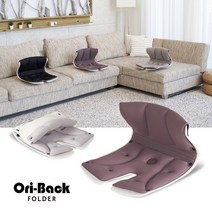 [오리백 폴더]신제품 프리미엄 자세교정의자 앉는자세 개념이 다릅니다 [브라운], 레드