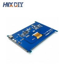1024x600 7 인치 터치 스크린 모니터 패널 hdmi 라즈베리 디스플레이 LCD DIY 정전식 HDMI 휴대용, 01 Hd display
