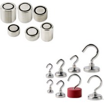 1P 초강력 고리형 영구자석 네오디움자석 피스고정자석 현수막설치 자석고리, 고리홀더-고리홀더25Φ/3개