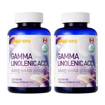 [CNC네추럴] 프리미엄 보라지유 감마리놀렌산 6개월분 x 2병 (총12개월분) 캡슐당 240mg 고함량