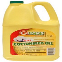 Glicks Finest Pure Cottonseed Oil 96oz Bottle, 1