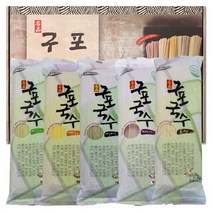브니엘몰 추석 명절 선물세트 구포국수 소면, 5팩, 300g