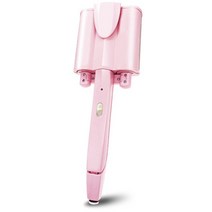 물결고데기 나이아가라고데기 전문 헤어 도구 컬링 아이언 세라믹 컬러 전기 트리플 배럴 스타일러 웨이브, 04 Button 32mm_03 UK