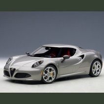 오토아트 AUTOART 알파로메오 4C GREY 1:18 다이캐스트 자동차 피규어