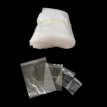 OPP 폴리백 지퍼백 미니 비닐 투명백 비닐 폴리 봉투, 지퍼백 20x25