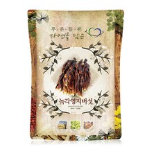 푸른들판 국산 말린 녹각 영지 버섯 건조 차, 300g, 1개