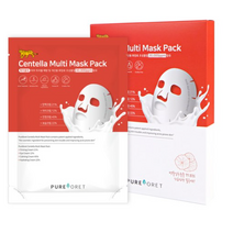 퓨어포레 센텔라 멀티 마스크팩 125g, 5개입, 2개