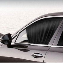 더뉴그랜드스타렉스 햇빛가리개 암막 운전석 아기 햇볕 가림막 조수석 어린이 자동차 카커튼 윈도우 차량 캠핑 유아 뒷좌석 차박 1열, 블랙