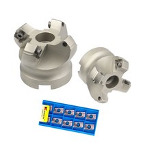 km12 45도 커팅 어댑터 506380100mm 인덱서블 솔리드 초경 인서트 sekt1204 cnc 선반 기계 페이스 밀링 커터 헤드, SEKT1204-XM ​​YZ735, KM12-100-32-5T
