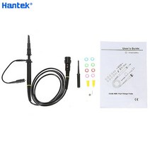 hantek 한텍 -T3100 100MHz 오실로스코프 프로브 X100 패시브 고전압 1008C 6074BE 2D72 6254BE 수동, 한개옵션0