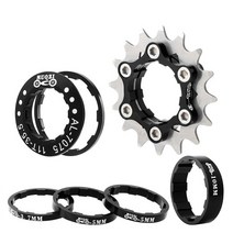 mtb 자전거 카세트 프리휠 단일 속도 산악 자전거 플라이휠 스프로킷 변환 사이클링 액세서리 부품, 16t
