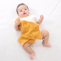 아기 신생아 순면 요루 거즈 손수건 애착 가제 수건