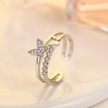 RS19 silver 나비 반지 은반지
