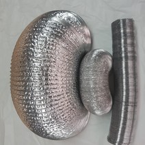 산업용 은박후렉시블10m 호일 은박자바라 닥트호스 고온용 주름관, 200mm