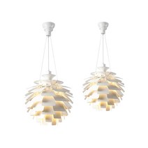 라인조명 루벤1등 펜던트 루이스 PH5조명 LED램프이벤트증정 사이즈 대(50cm) 판델라 장스탠드 단스탠드 깃털조명 폴센조명 루이스폴센조명 명품조명 조명스탠드, J 아트초크 화이트(소)_ 48cm 램프증정