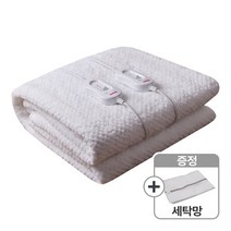 워셔블 전기요 전기 온열 장판 매트 캠핑용 1인용 2인용 개별 분리형 전자파없는 물세탁, 크림화이트, 더블(2인용)