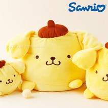 산리오 폼폼푸린 양면 반전인형 아이 애착인형 대형