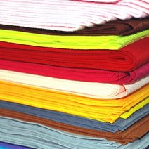 [문구조아] 칼라 부직포 칼라펠트 4절부직포 10장 분홍, 10개