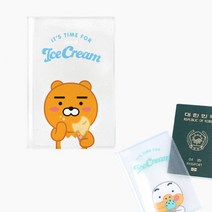 카카오프렌즈 포켓_투명여권케이스