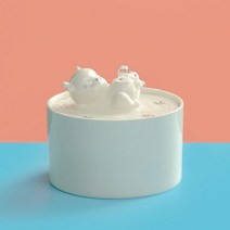 대용량 프리미엄 고양이 세라믹 정수기 자동 순환 5종, one size, E 세라믹 정수기
